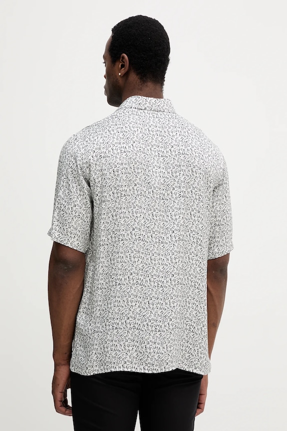 Îmbrăcăminte Armani Exchange cămașă XM001926.AF13235 alb