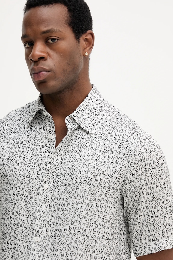 Armani Exchange cămașă alb XM001926.AF13235