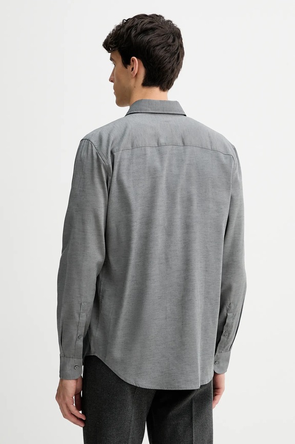 Ruházat Sisley ing 5EY3SQ049 szürke