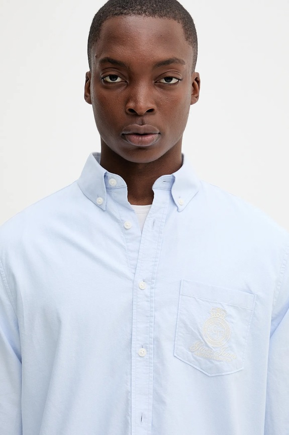 Guess Jeans pamut ing kék M5YH64.WHFK1