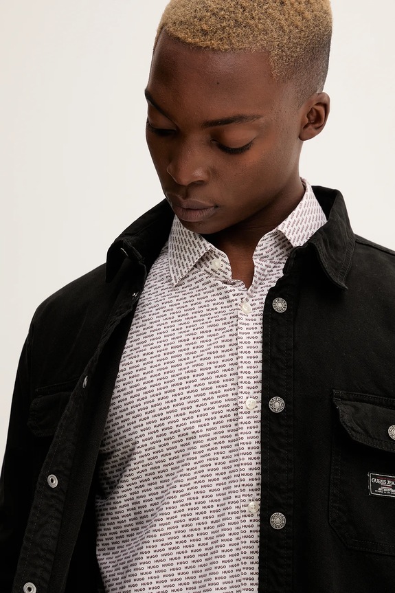 Traper košulja Guess Jeans M5YH66.WHFR1