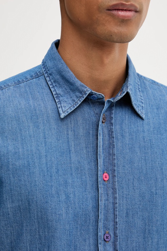 PS Paul Smith koszula jeansowa M2R.612P.T22096 niebieski