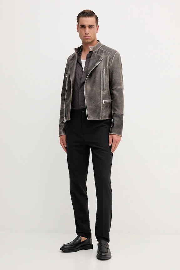 Bombažna srajca Armani Exchange XM001142.AF13131 siva AW25