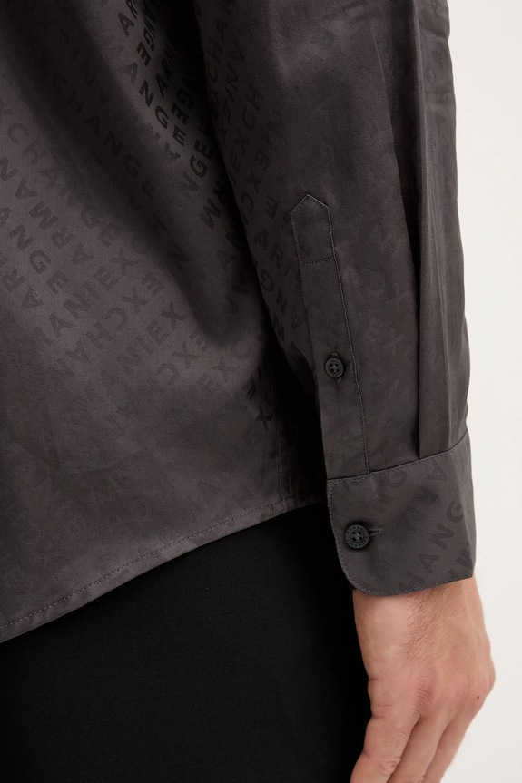 Bombažna srajca Armani Exchange XM001142.AF13131 siva