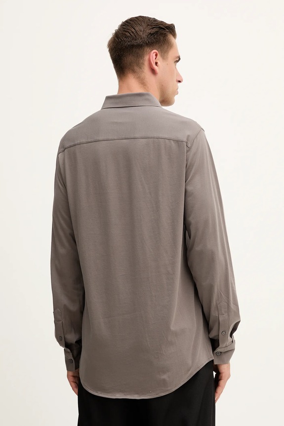 Abbigliamento Armani Exchange camicia in cotone XM001370.AF10364 grigio