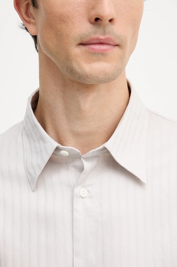 Armani Exchange koszula bawełniana XM001868.AF18836 beżowy