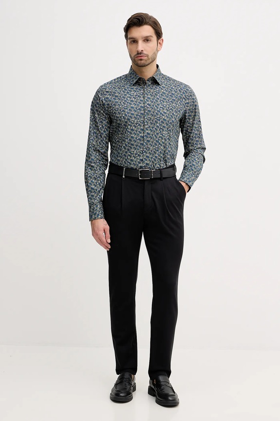 Paul Smith cotton shirt M1R.800P.T02750 navy AW25
