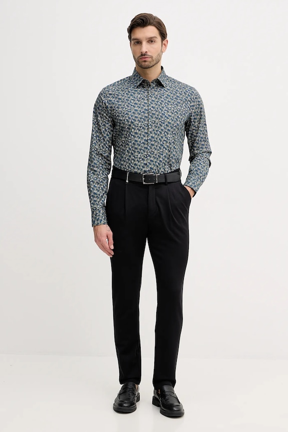 Paul Smith cotton shirt M1R.800P.T02750 navy AW25