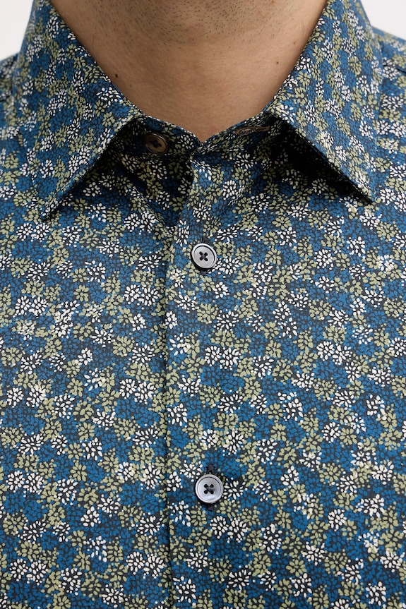 Paul Smith cotton shirt navy M1R.800P.T02750