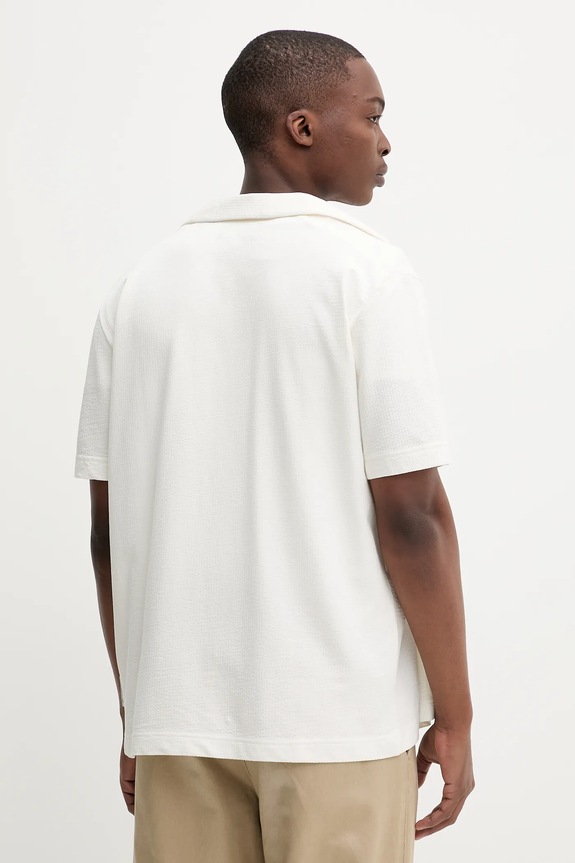 Ρούχα Πουκάμισο Marc O'Polo 526204753088 μπεζ