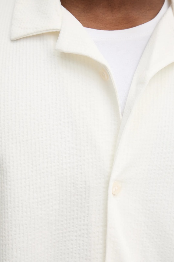 Πουκάμισο Marc O'Polo 526204753088 μπεζ