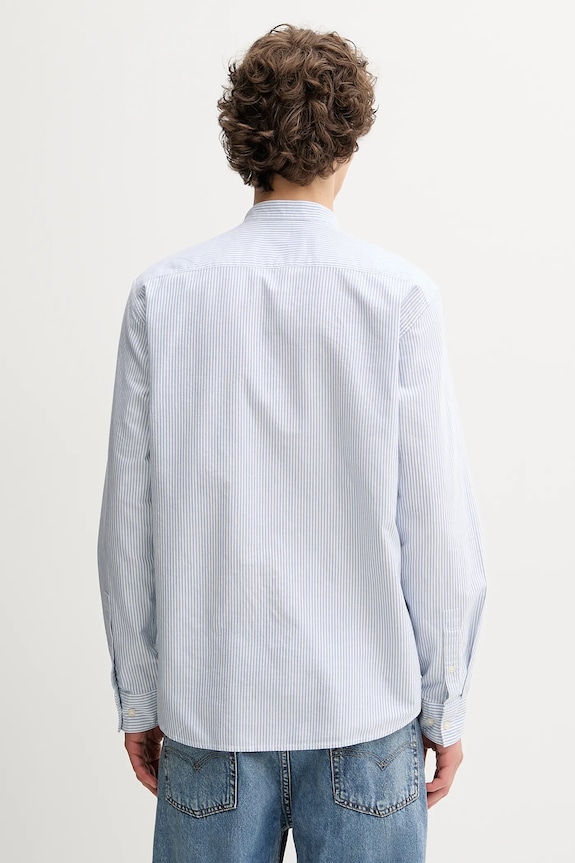 Abbigliamento Marc O'Polo camicia in cotone 526731342320 blu