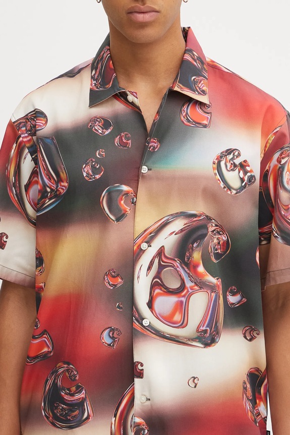 Carhartt WIP shirt S/S Solar Chrome multicolor I035155.32LXX