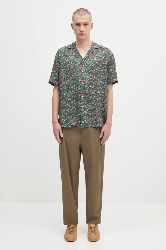 Drôle de Monsieur ing La Chemise Paisley H.SH229.VI021 zöld