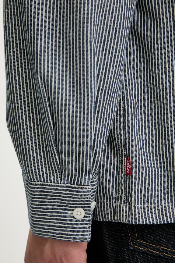 Pamučna košulja Levi's 003O2 mornarsko plava