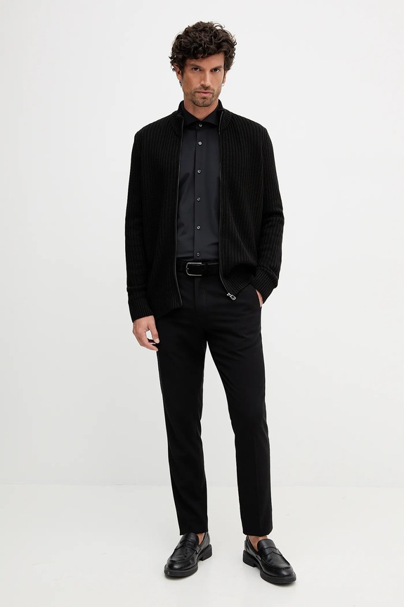 Košeľa Joop! 30048248 čierna AW25