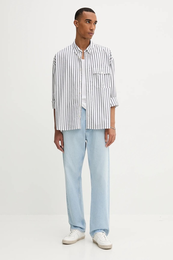 Levi's koszula bawełniana 004GC biały AW25