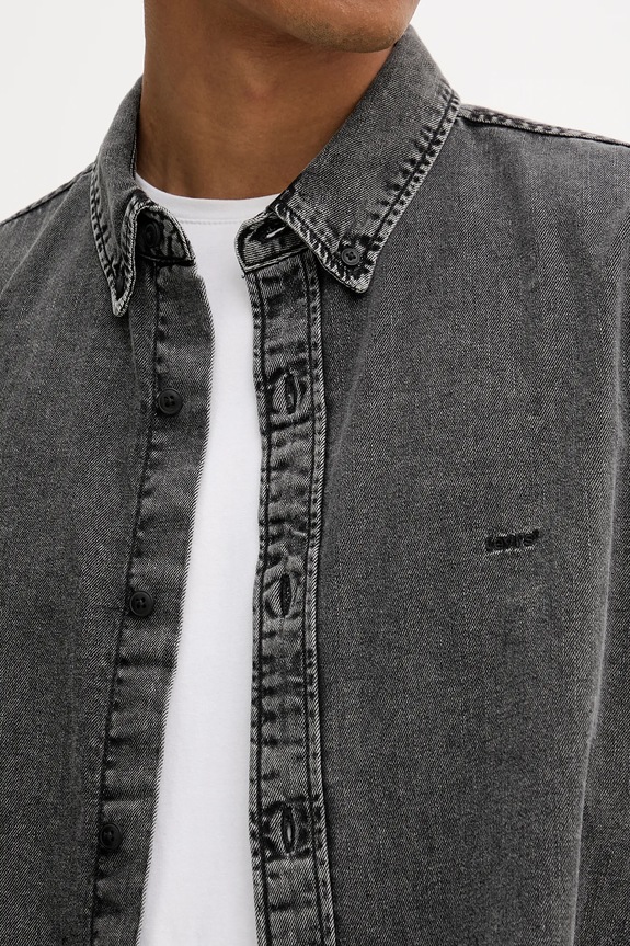 Levi's koszula jeansowa A7210.0038 czarny
