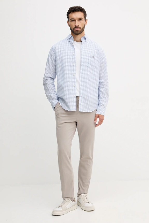 Gant koszula bawełniana 3250149 niebieski AW25