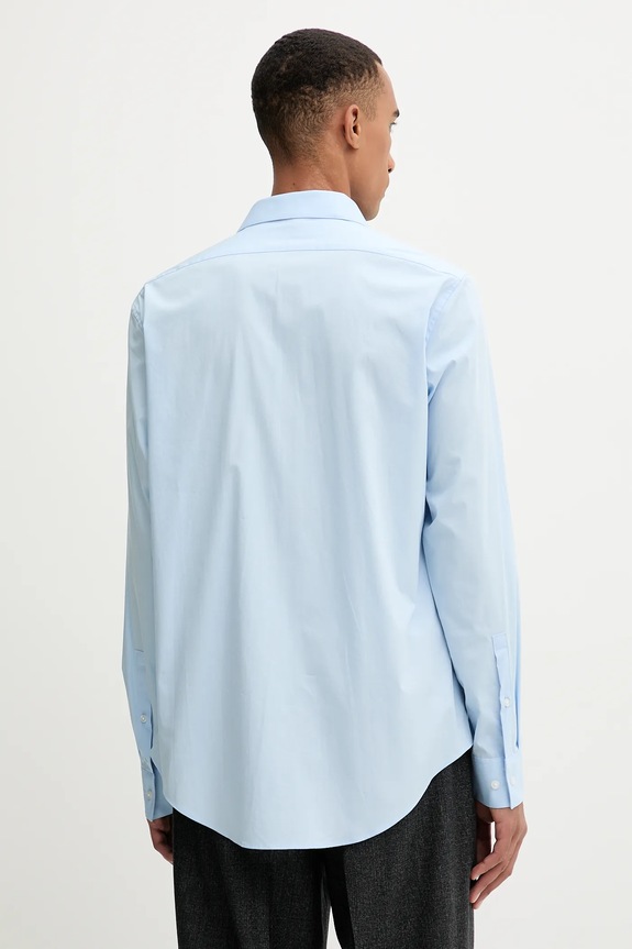 Odzież Calvin Klein koszula LV019EU001 niebieski
