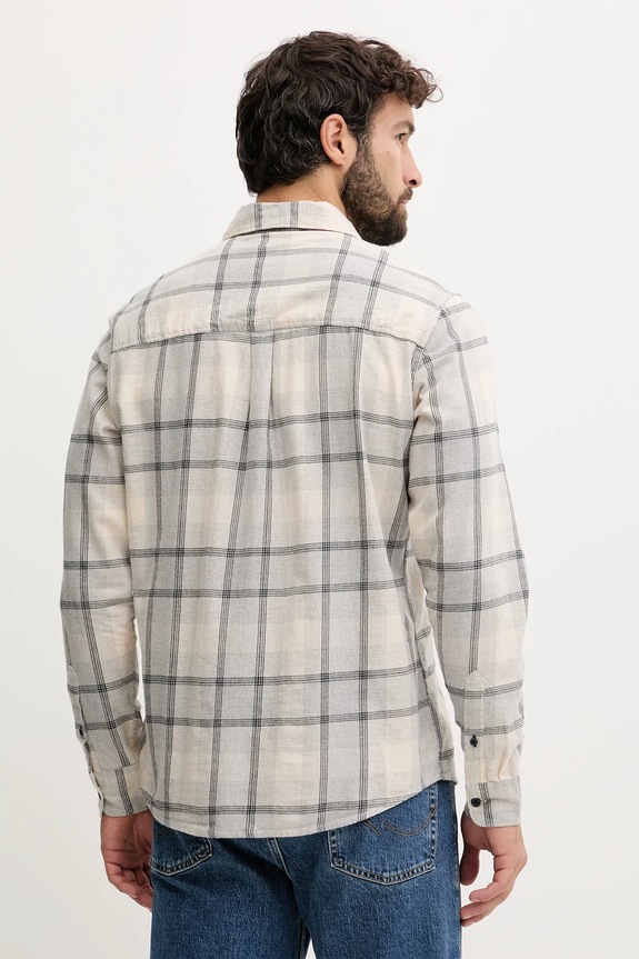 Odzież Pepe Jeans koszula bawełniana PM3090829 szary