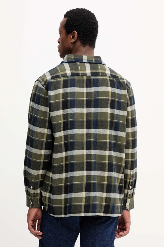 Îmbrăcăminte Levi's cămașă din bumbac 19573.0288 verde