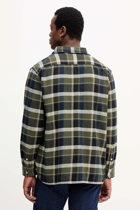 Îmbrăcăminte Levi's cămașă din bumbac 19573.0288 verde