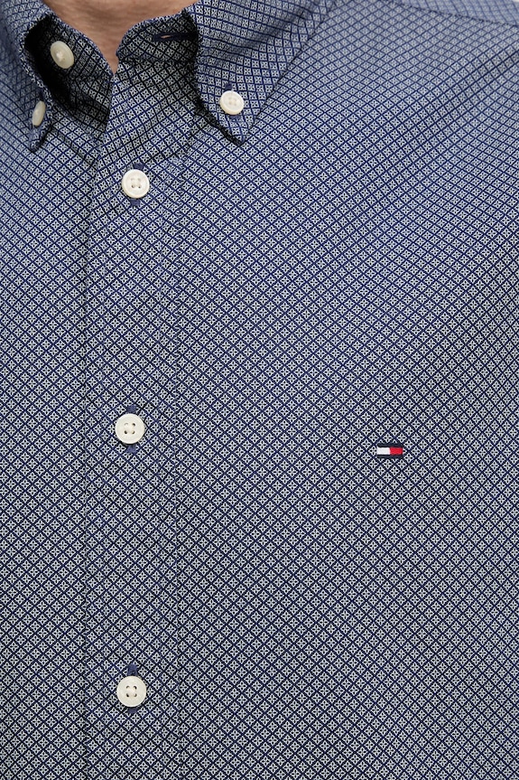 Bavlnená košeľa Tommy Hilfiger MW0MW40455 modrá