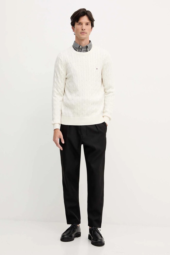 Tommy Hilfiger pamut ing MW0MW40457 szürke AW25