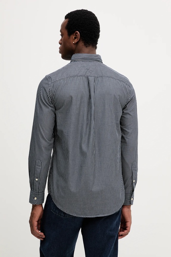 Ruházat Tommy Hilfiger pamut ing MW0MW41399 szürke