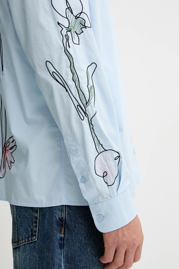 Хлопковая рубашка Desigual GENOVA 25WMCW24