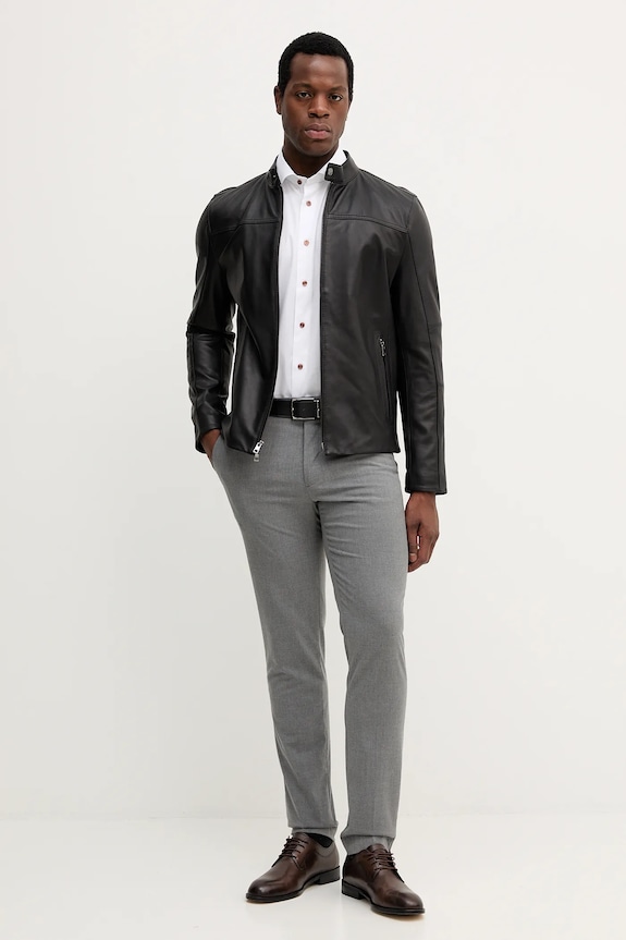 Eton koszula bawełniana 100013892 biały AW25