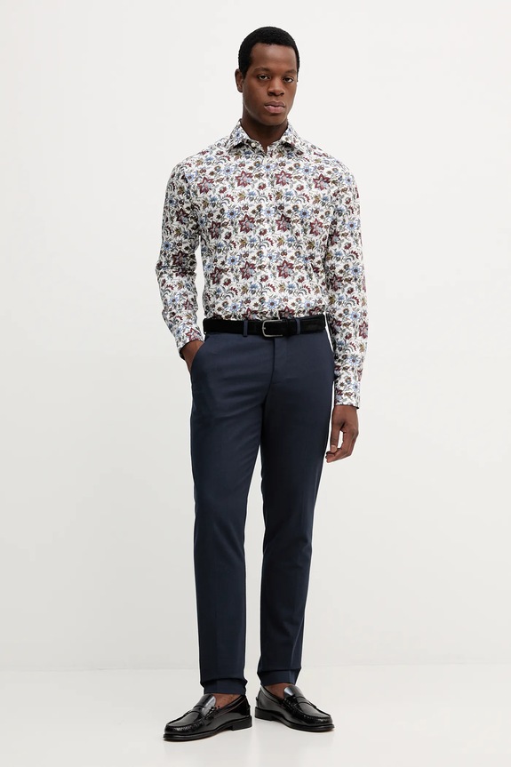 Eton cămașă din bumbac 100013941 alb AW25