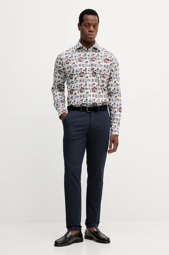 Eton cămașă din bumbac 100013941 alb AW25