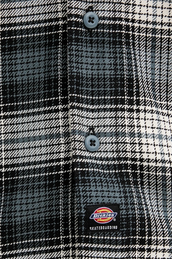 Bavlnená košeľa Dickies DK0A8674 modrá