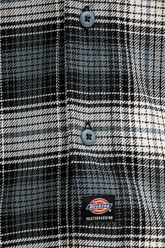 Dickies cămașă din bumbac DK0A8674 albastru