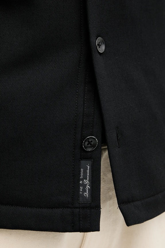 Rag & Bone kurtka koszulowa z dodatkiem wełny RV9525FSMWO