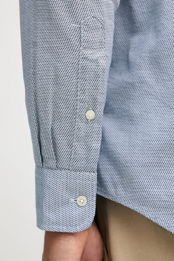 Tommy Hilfiger koszula bawełniana MW0MW40461 granatowy