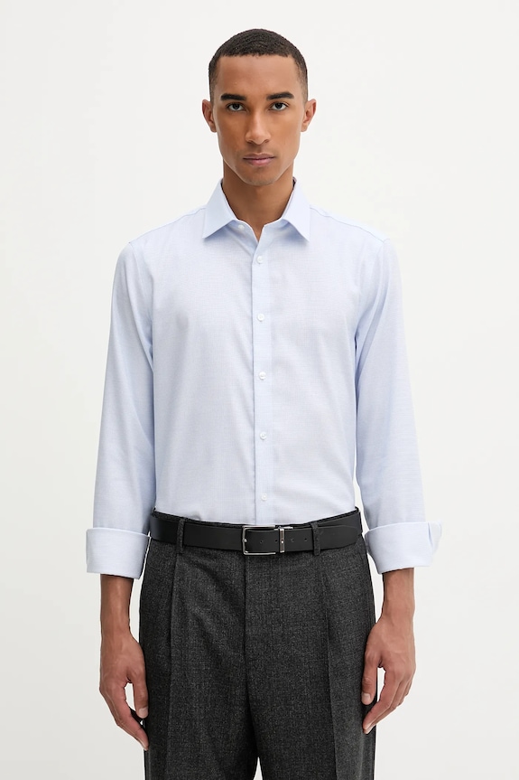 Košile Calvin Klein slim modrá LV019EU068