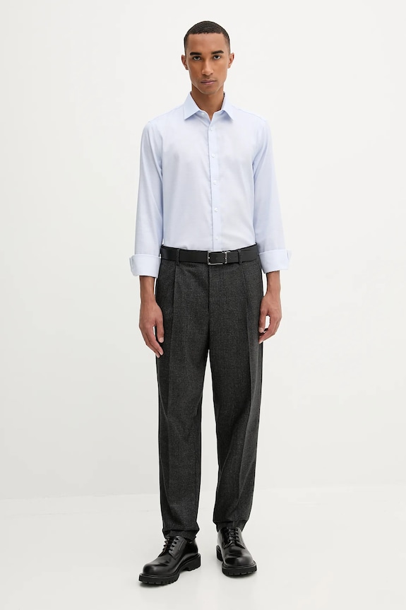 Košile Calvin Klein LV019EU068 modrá AW25