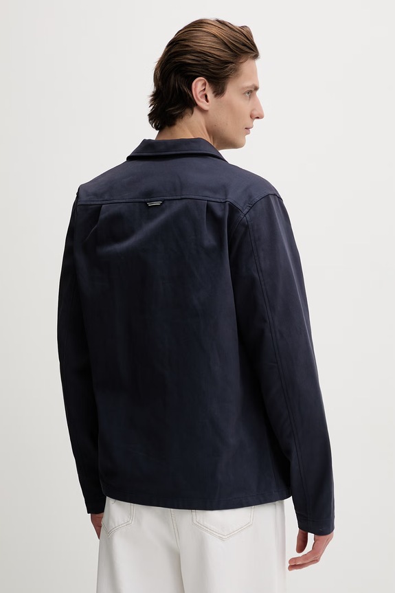 Odzież Fred Perry koszula bawełniana M1701 granatowy