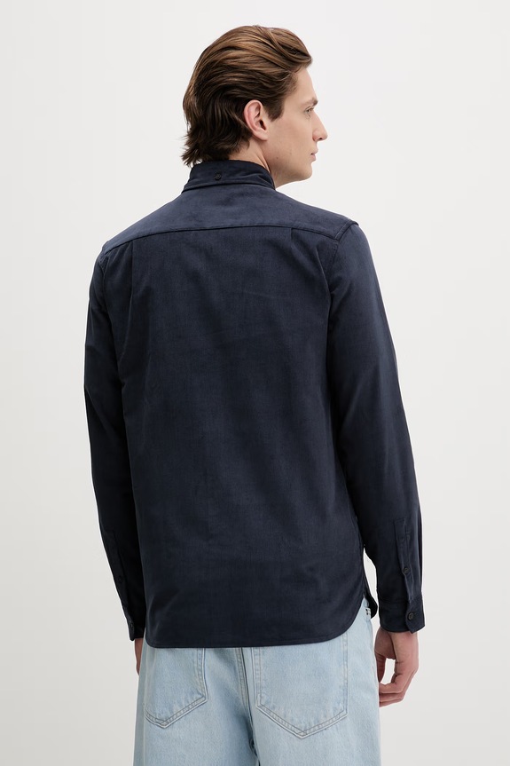 Abbigliamento Fred Perry camicia in cotone M1737 blu navy
