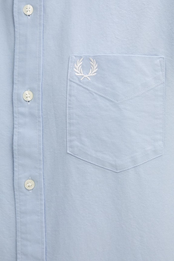 Fred Perry koszula bawełniana M5516 niebieski
