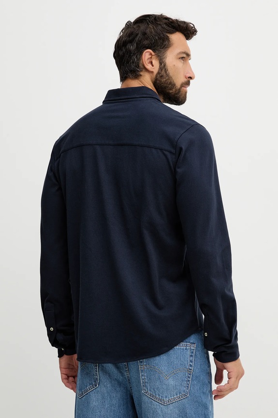 Abbigliamento Aeronautica Militare camicia CA1265UP00342 blu navy