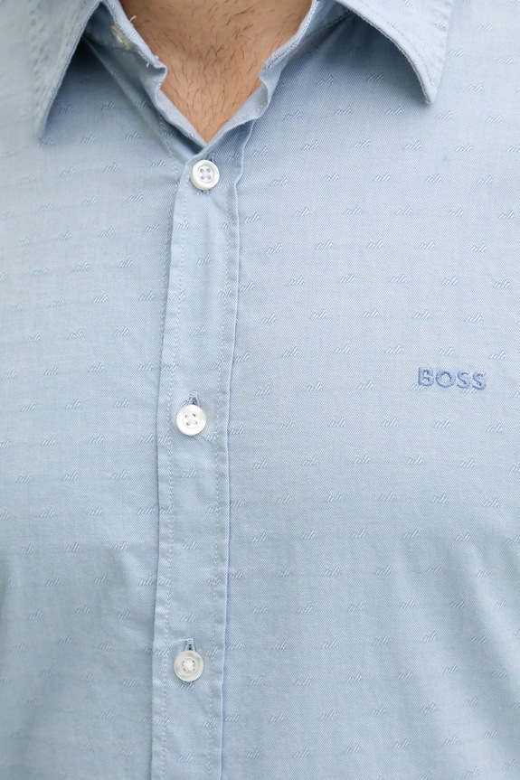 BOSS Orange koszula Relegant_6_M niebieski 50548959