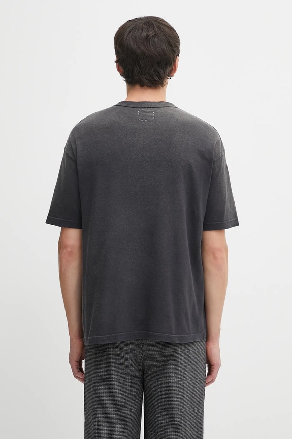 Одежда Хлопковая футболка Visvim jumbo tee s/s v 125105010014 серый