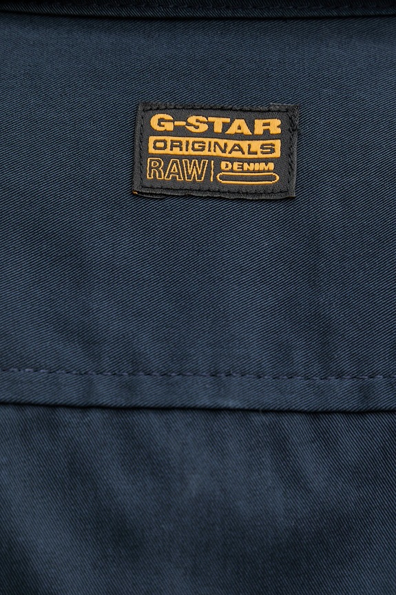 Bavlnená košeľa G-Star Cargo Pocket Regular D26942.E077 tmavomodrá