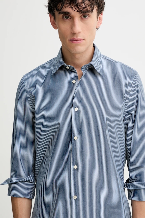 Marc O'Polo camicia in cotone blu 528729742358