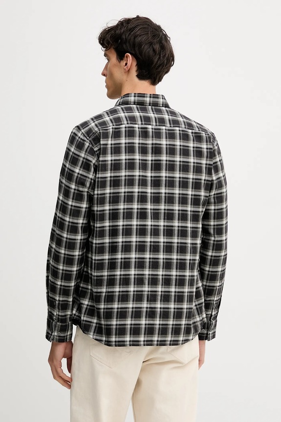 Abbigliamento Marc O'Polo camicia in cotone 529740042118 grigio