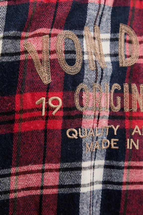 Πουκάμισο Von Dutch VD.1.CHL.TYLER κόκκινο